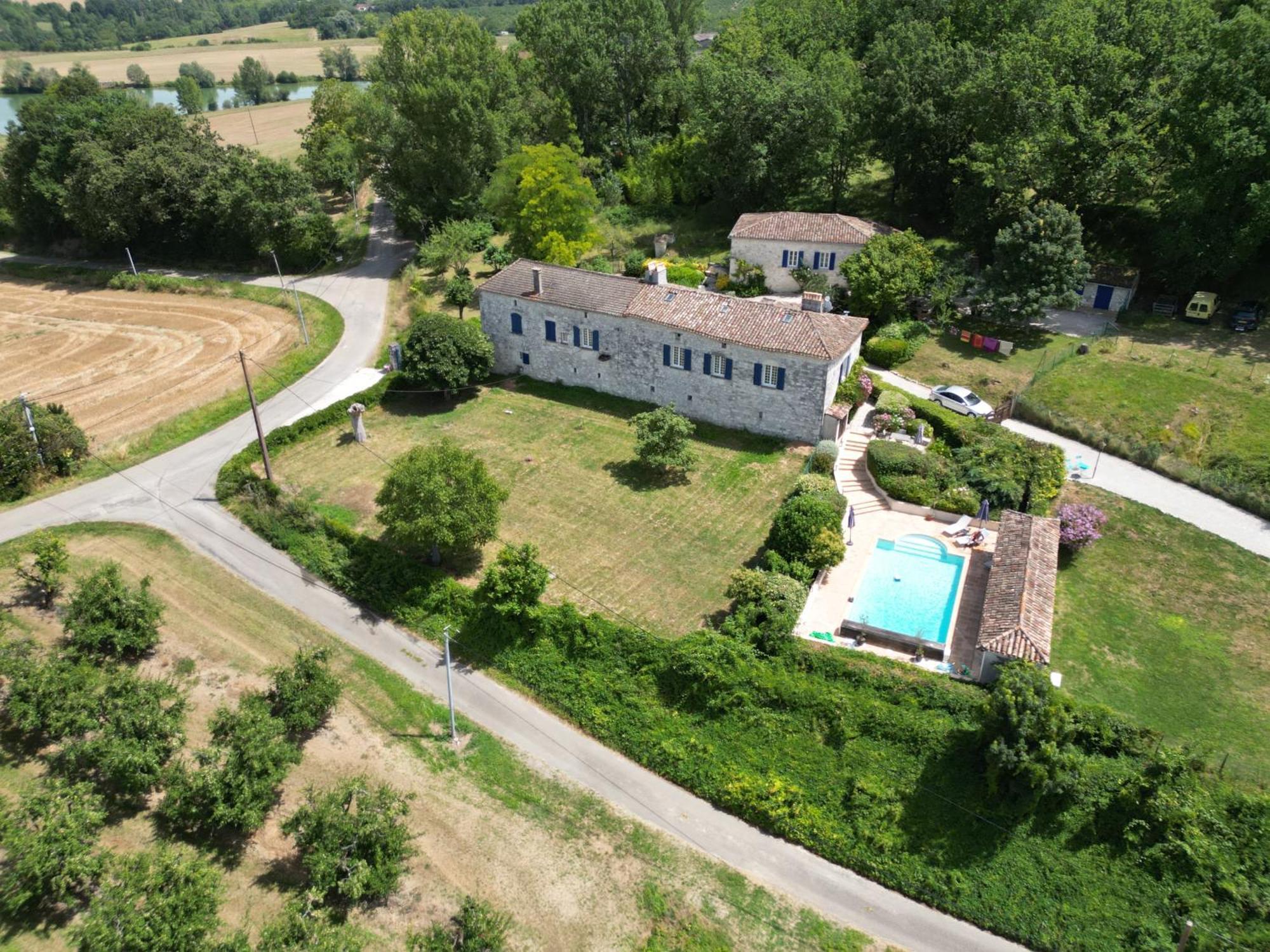 Appartement Bergerie Le Vieux Manoir à Valeilles Extérieur photo